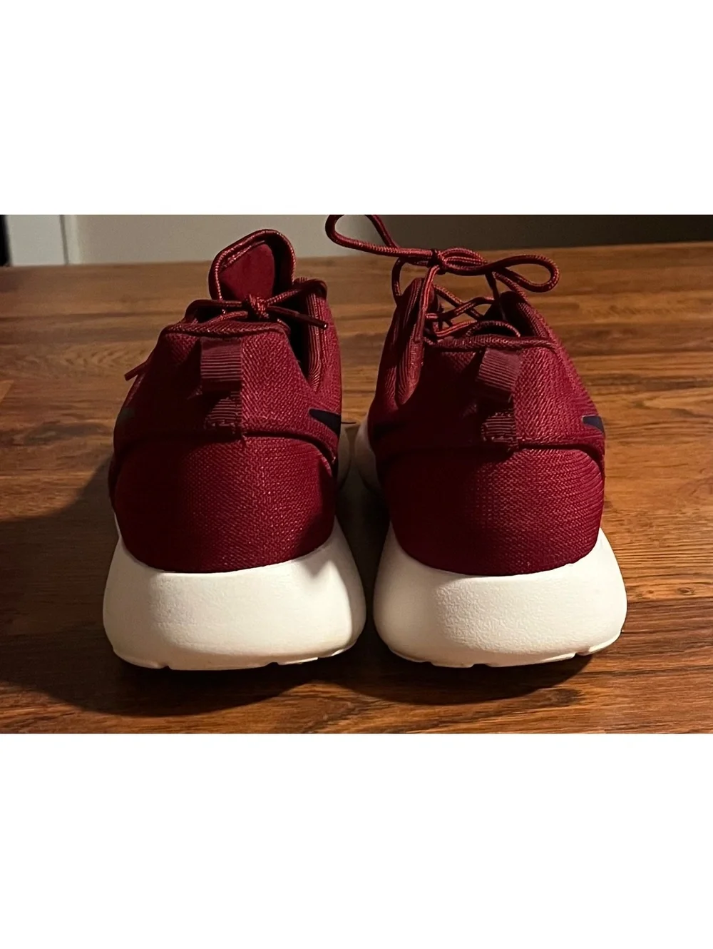 Nike Roshe One Men's Running Shoes Size 12 Burgundy with Off